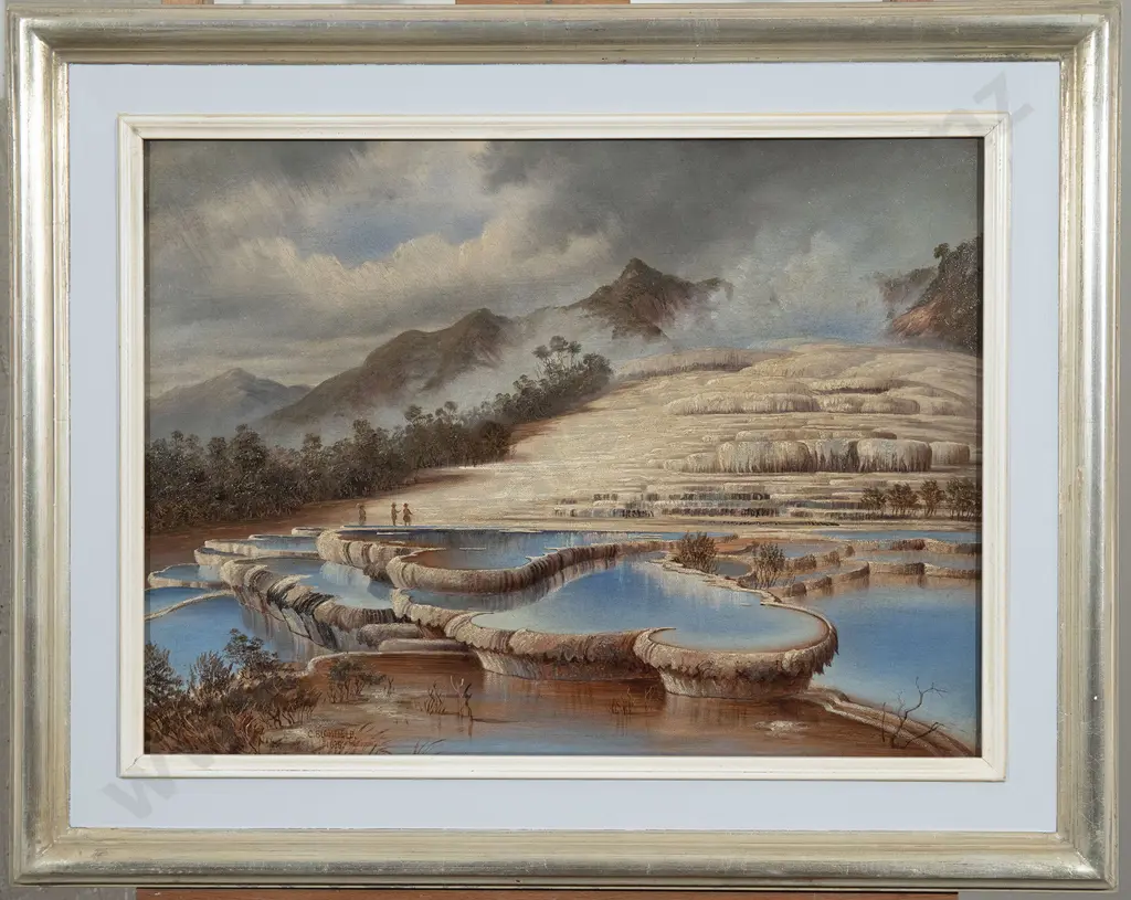 Charles Blomfield (1848-1926) - The White Terraces Image 1++