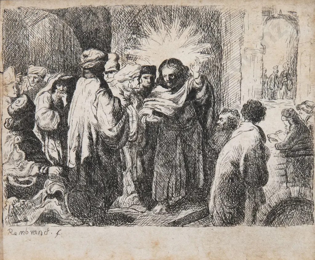 Rembrandt Van Rijn (1606-1669) - The Tribute Money c.1635 Image 1++