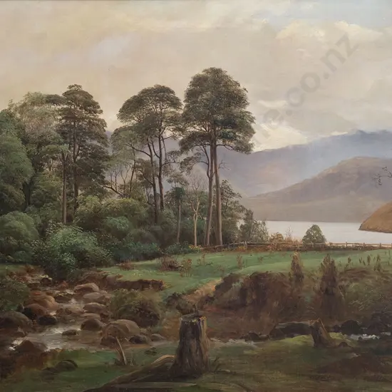 John Gibb (1831-1909) - Meandering Stream