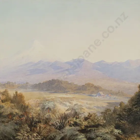John Gully (1819-1888) - Mount Taranaki