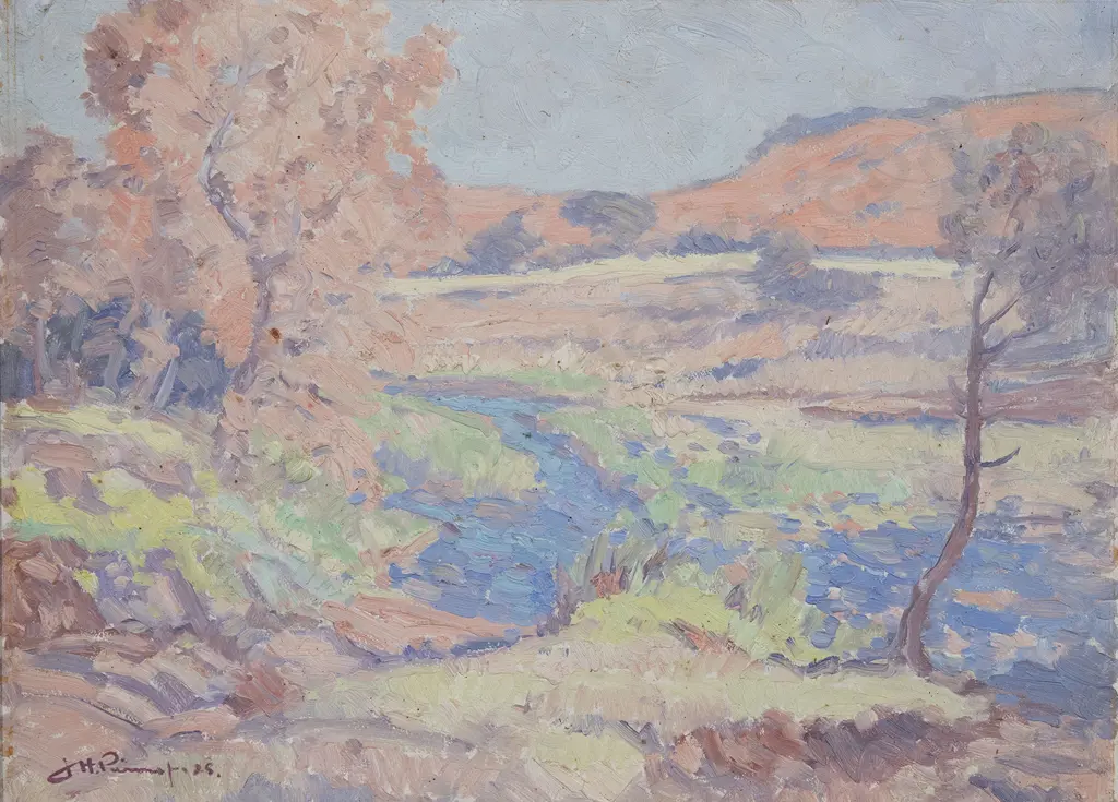 Jacob Hendrik Pierneef (South African 1886-1957) - Mountain Landscape near Clarens Image 1++