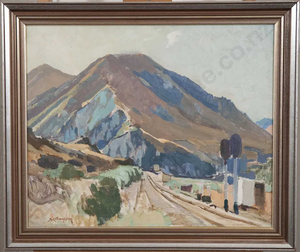 Sydney Lough Thompson (1877-1973) - Railway Tracks Image 1++