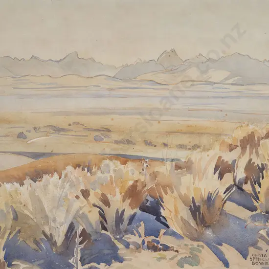 Olivia Spencer-Bower (1905-82) - Canterbury Plains