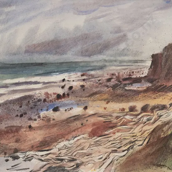 Doris Lusk (1916-90) - Taranaki Coast