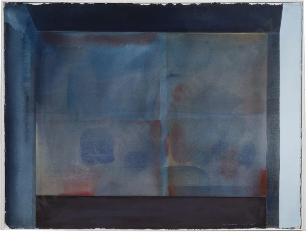 John Drawbridge (1930-2005) - Our View (at Night) Image 1++