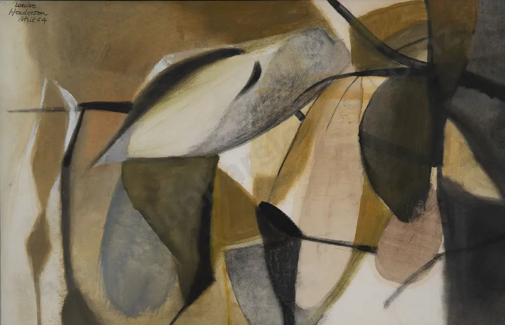Louise Henderson (1902-94) - Untitled Abstract Image 1++