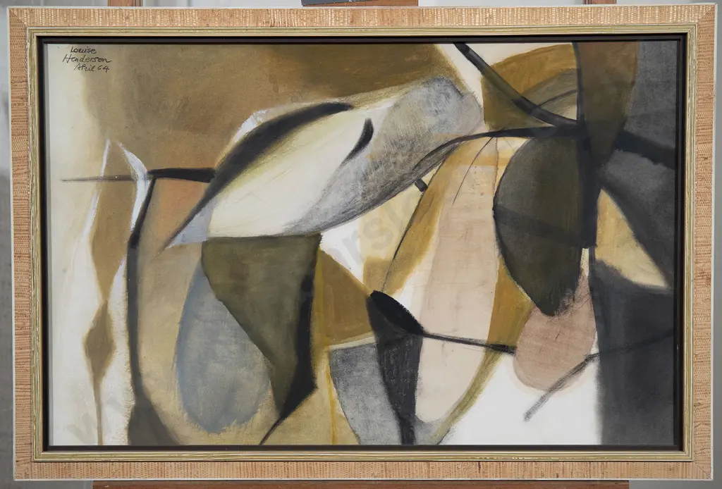 Louise Henderson (1902-94) - Untitled Abstract Image 1++