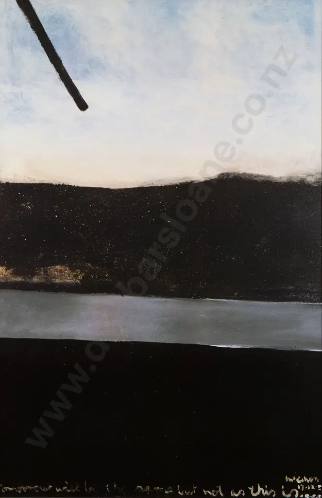 Colin McCahon (1919-87) - Tomorrow Will Be the Same But Not as This Is Image 1++