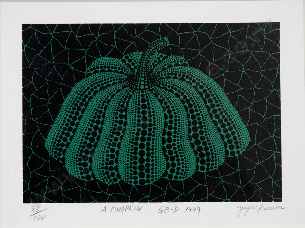 Yayoi Kusama  (Japanese b 1929) - A Pumpkin GB-D Image 1++