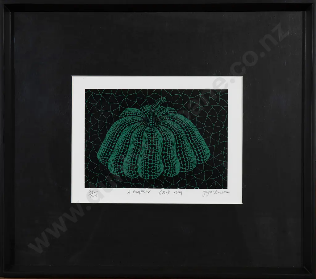 Yayoi Kusama  (Japanese b 1929) - A Pumpkin GB-D Image 1++