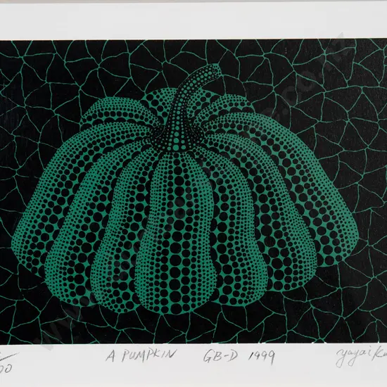 Yayoi Kusama  (Japanese b 1929) - A Pumpkin GB-D