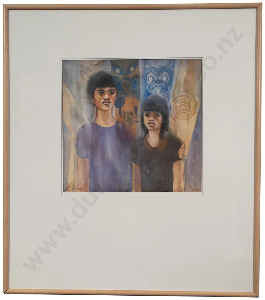 Robyn F Kahukiwa (b 1938) - Untitled 1989 Image 1++