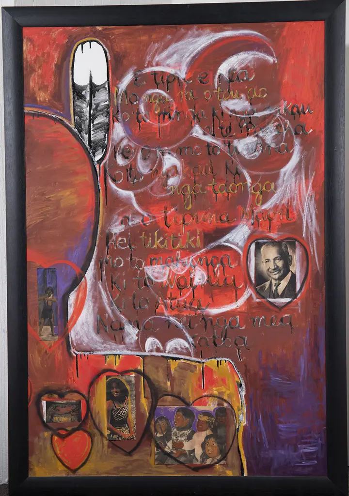 Robyn Kahukiwa (b 1938) - Ko Hikurangi te Maunga Image 1++