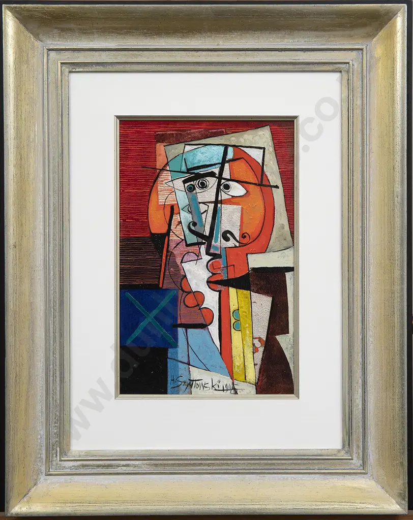 Henryk Szydlowski (b 1950) - Abstract Portrait Image 1++