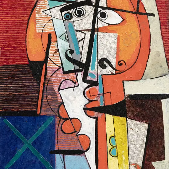 Henryk Szydlowski (b 1950) - Abstract Portrait