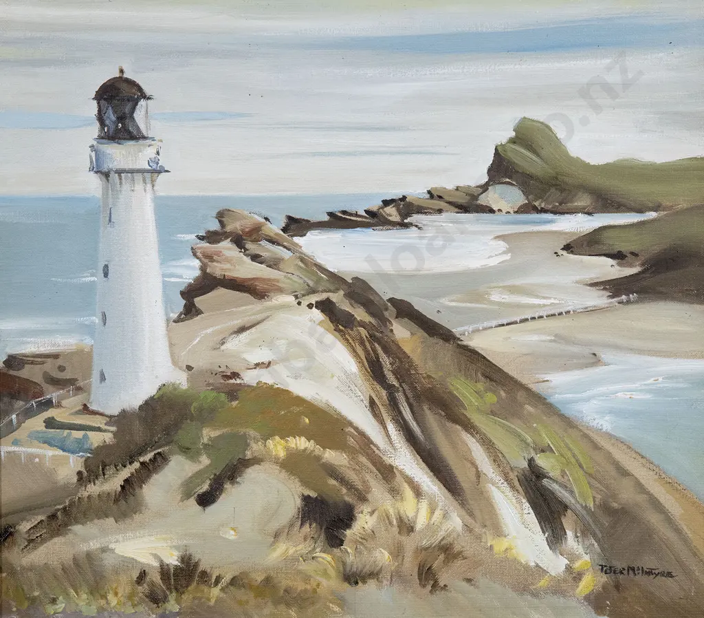 Peter McIntyre (1910-95) - Castlepoint Image 1++