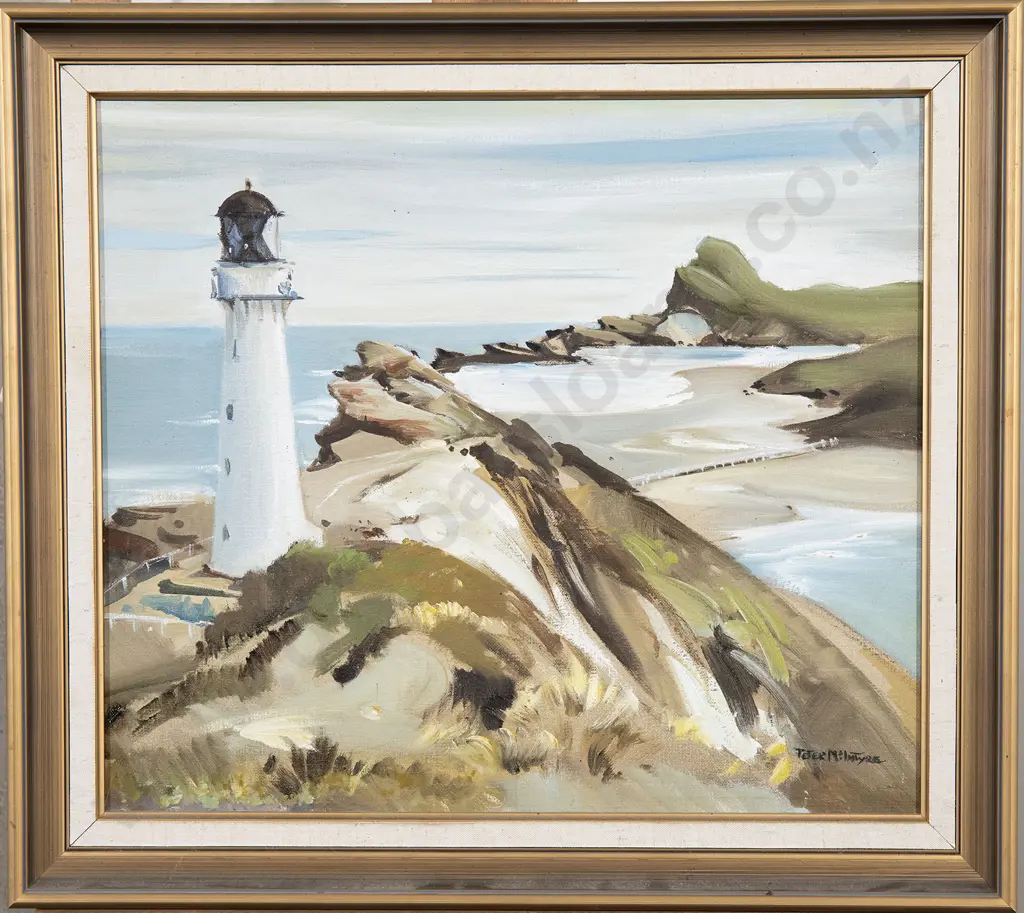 Peter McIntyre (1910-95) - Castlepoint Image 1++