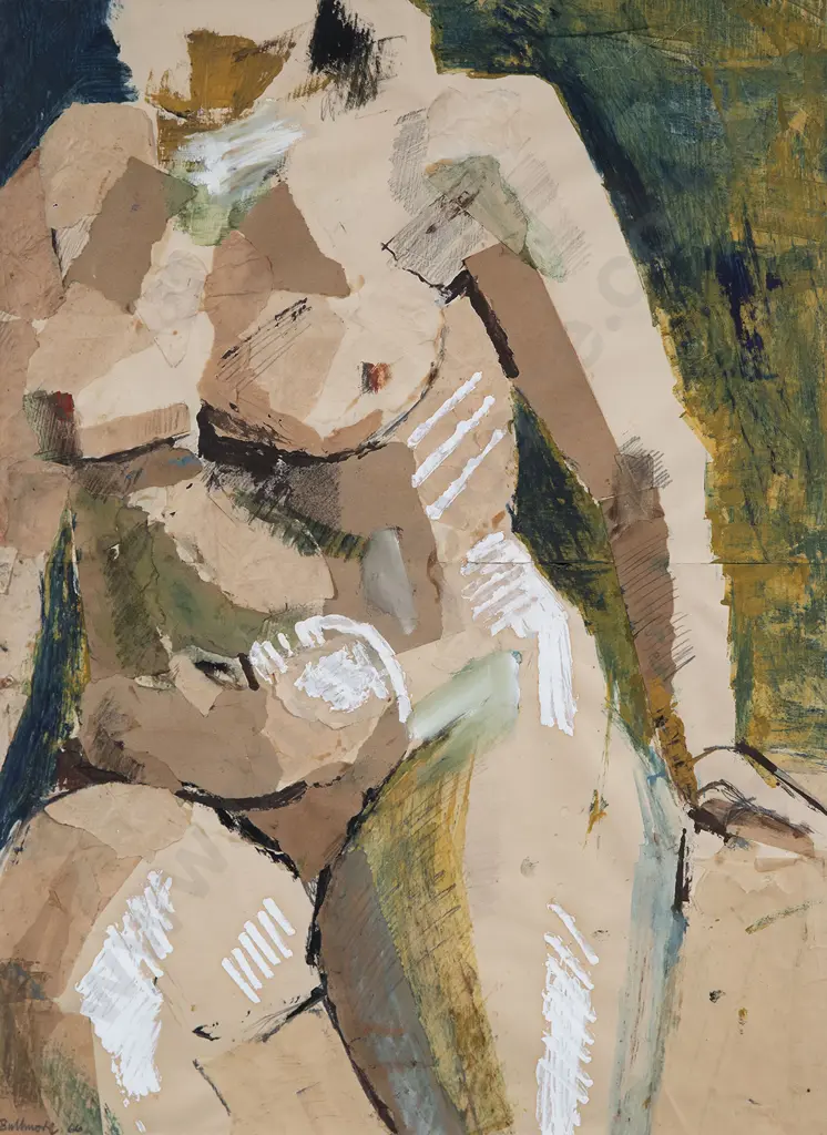 Ted Bullmore (1933-1978) - Life Study Image 1++