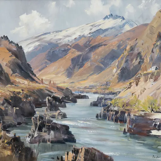 Douglas Badcock (1922-2009) - Mt Creighton