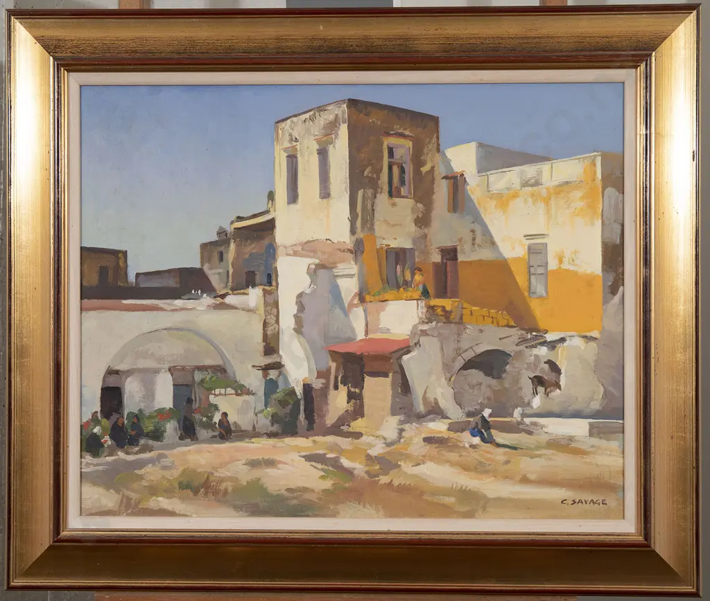 Cedric Savage (1908 - 1969) - Isle of Rhodes Image 1++
