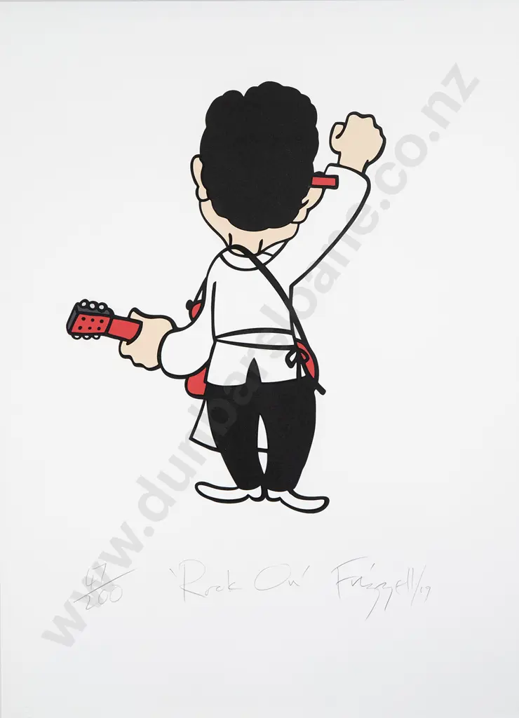 Dick Frizzell (b 1943) - Rock On Image 1++