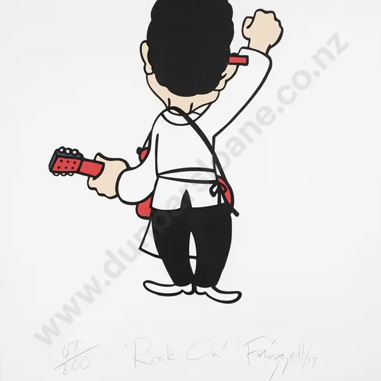 Dick Frizzell (b 1943) - Rock On