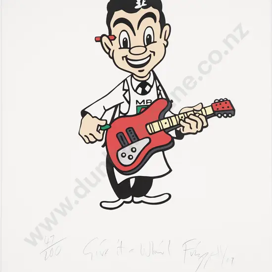 Dick Frizzell (b 1943) - Give it a Whirl