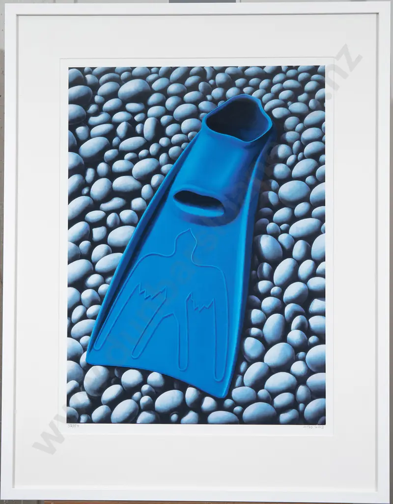 Michael Smither (b 1939) - Blue Flipper Image 1++