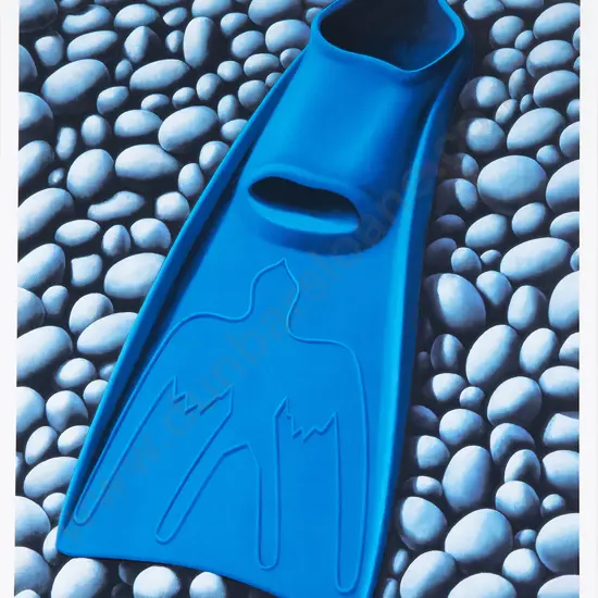 Michael Smither (b 1939) - Blue Flipper
