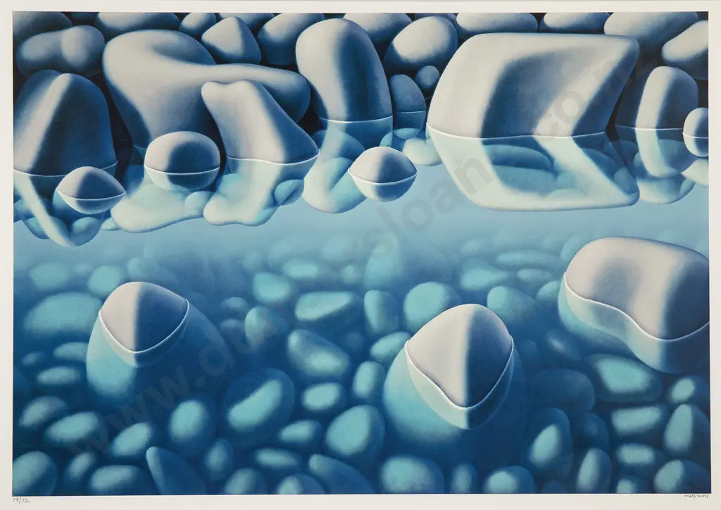 Michael Smither (b 1939) - Stony River Image 1++