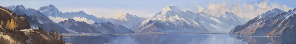 Peter Beadle (1933-2021) - Mt Cook & Sefton Image 1++