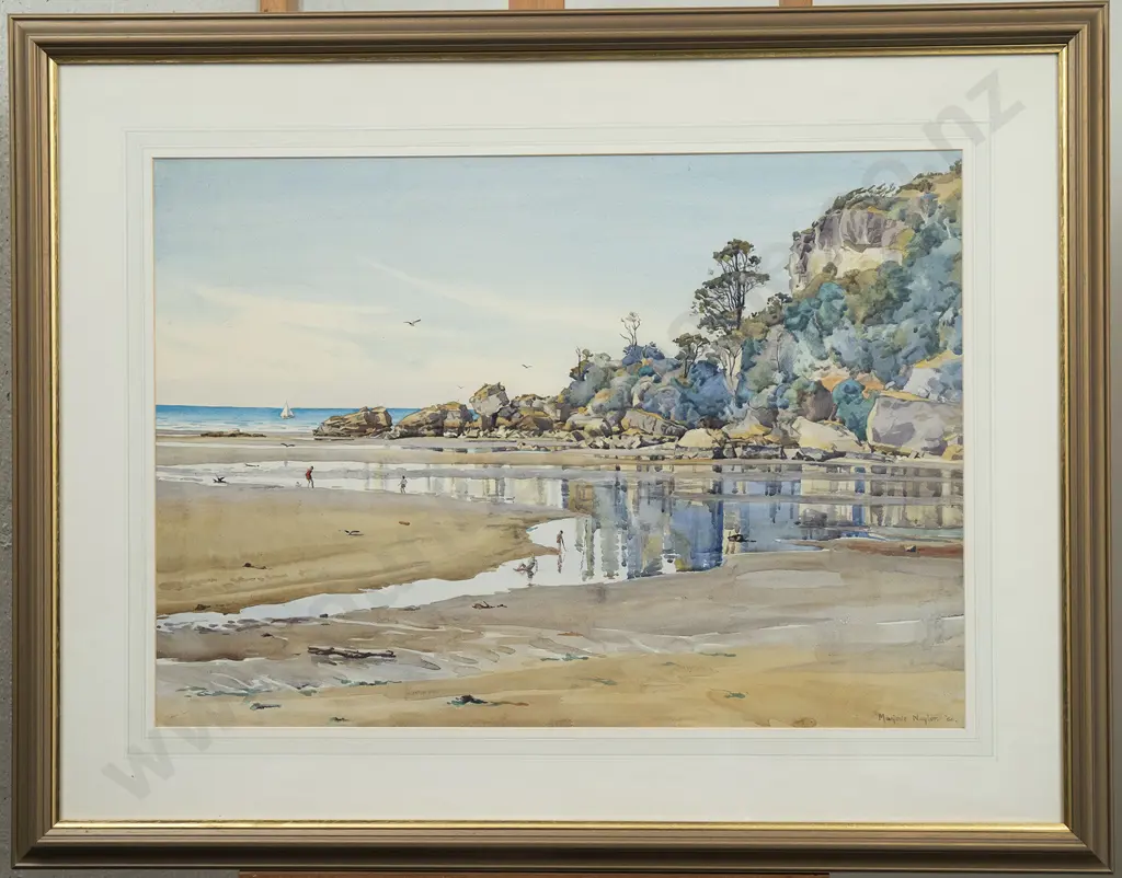 Marjorie Naylor (1908 - 1985) - A Mirrored Pool Image 1++