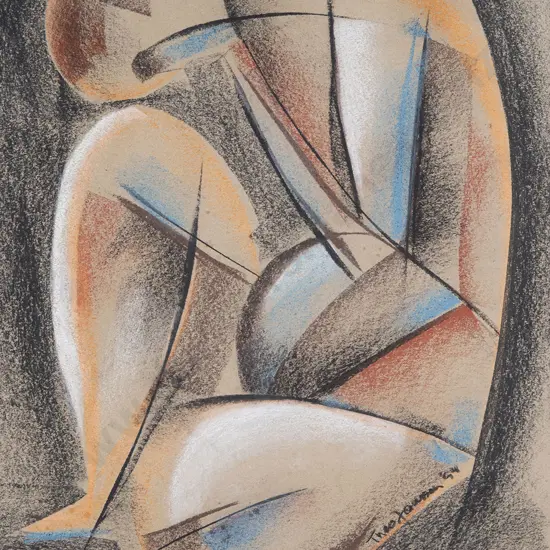 Theo Janssen (b 1934) - Figure Study