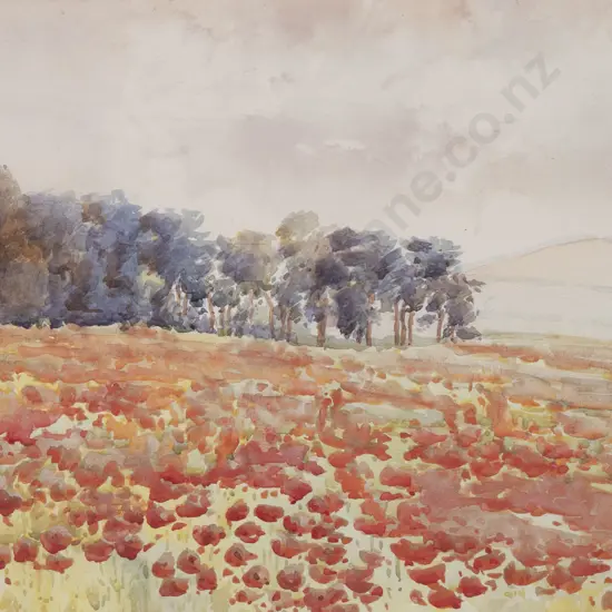 Margaret Stoddart (1865 - 1934) - Poppy Field