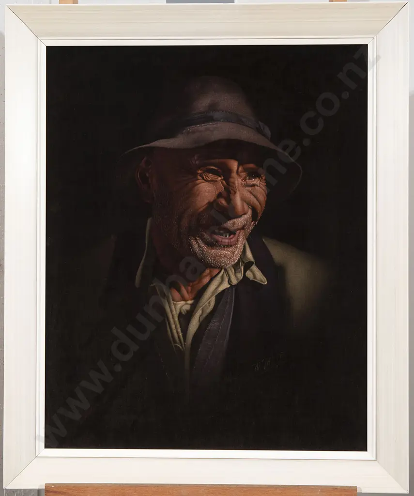 Charles McPhee (1910-2002) - A Maori Joke Image 1++