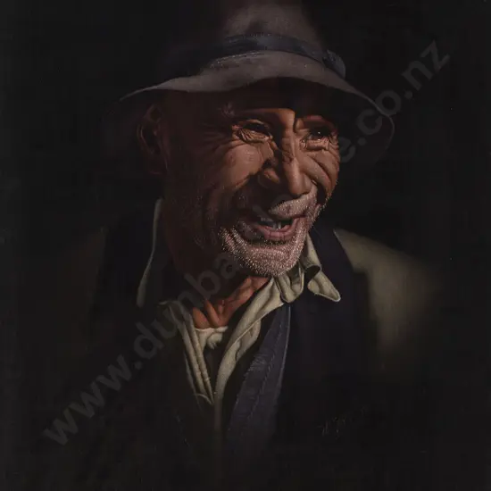 Charles McPhee (1910-2002) - A Maori Joke