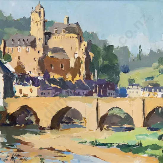 Gaston De Vel (1924 - 2010) - Estaince Castle Aveyron