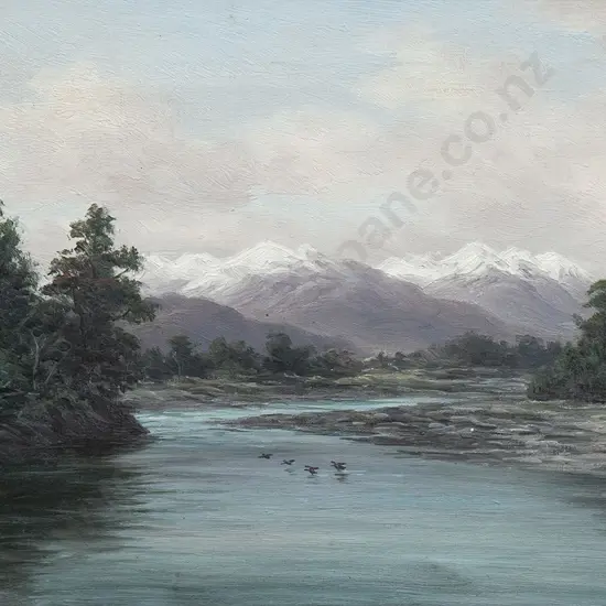 W G Baker (1864-1929) - Waitahi River