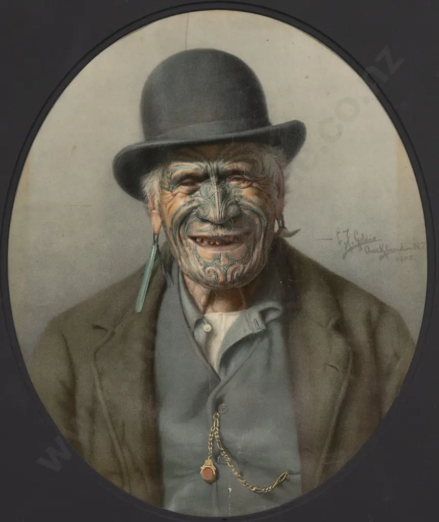 Charles Frederick Goldie (1870 - 1947) - A Good Joke Image 1++
