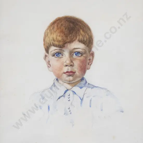 Harry Linley Richardson (1878 - 1853) - Portrait of a Young Boy
