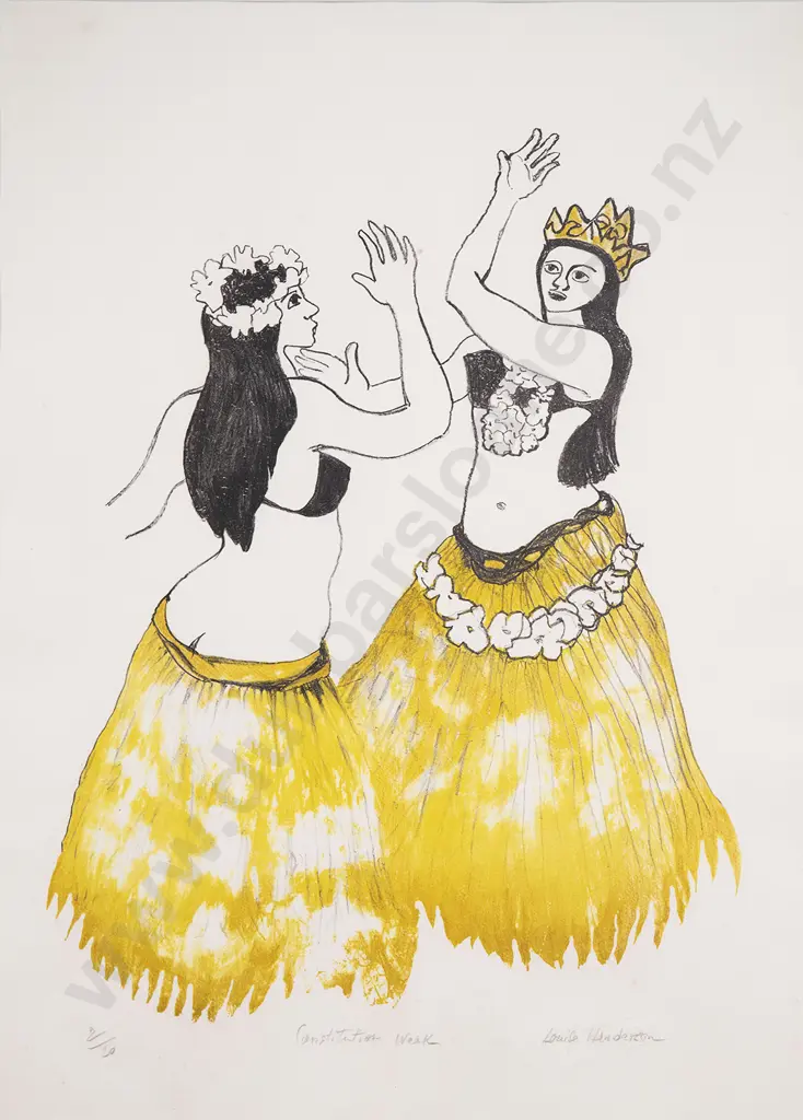 Louise Henderson (1902-94) - Constitution Week Image 1++