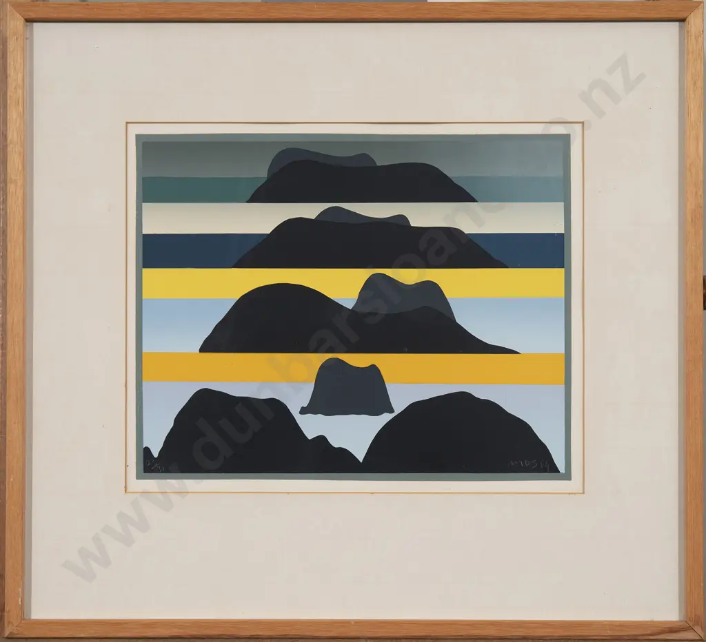 Michael Smither (b 1939) - Motumahanga 4 Views Image 1++