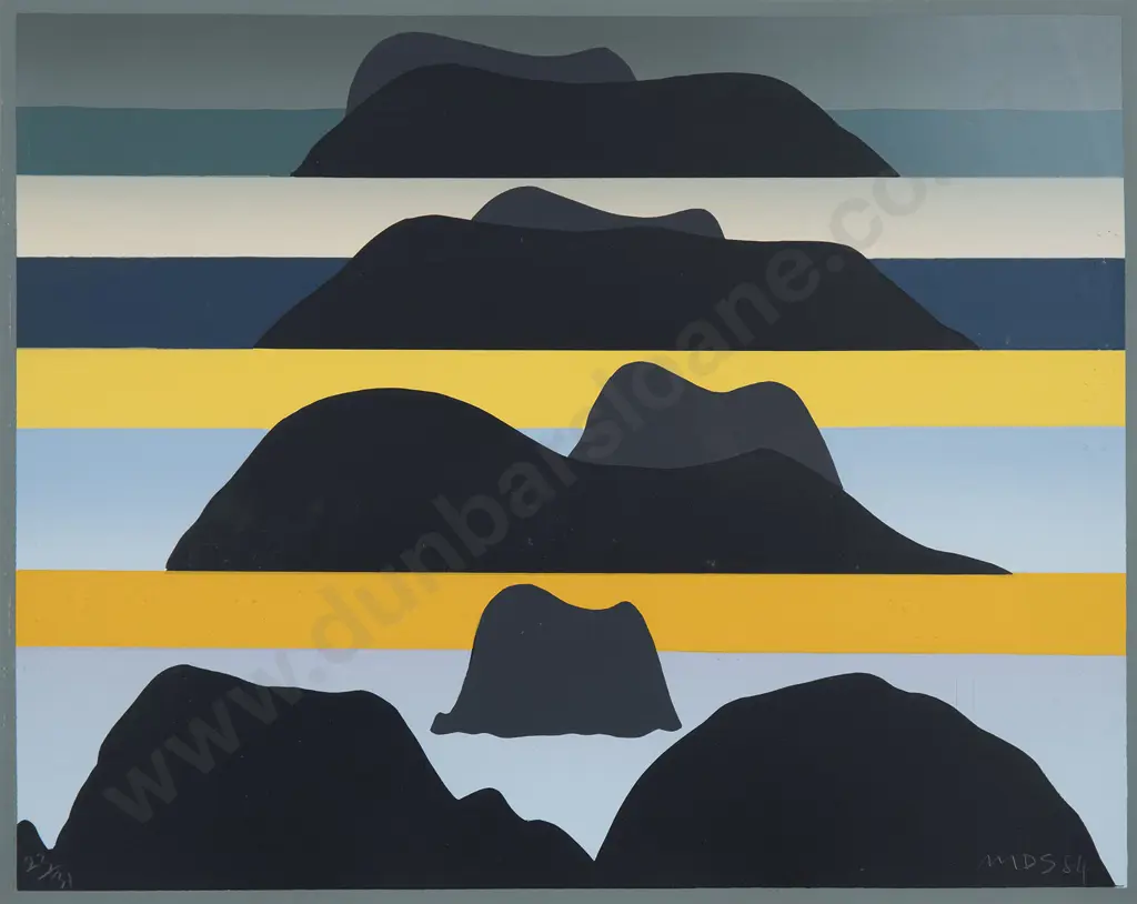 Michael Smither (b 1939) - Motumahanga 4 Views Image 1++