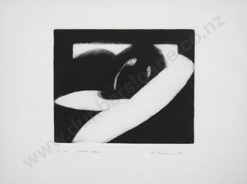 John Drawbridge (1930 - 2005) - Sleeping Woman Image 1++