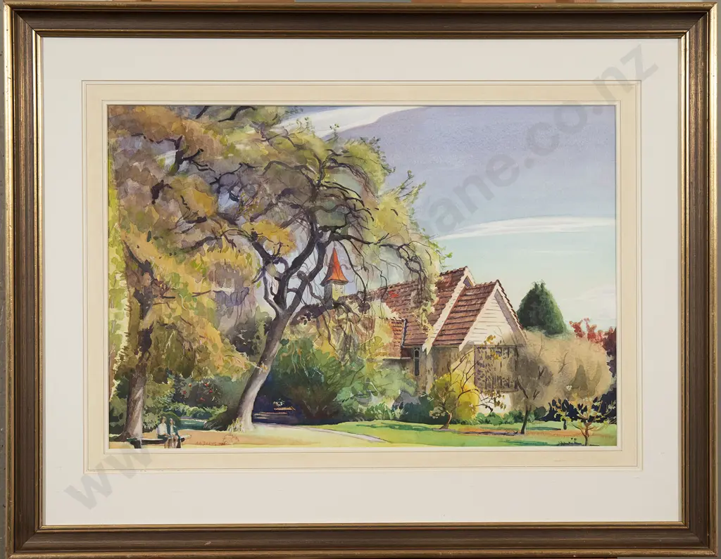 A Austen Deans (1915-2011) - Craighead Diocesan School Chapel Timaru Image 1++