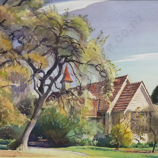 A Austen Deans (1915-2011) - Craighead Diocesan School Chapel Timaru