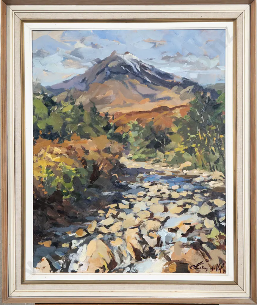 Gaston De Vel (1924 - 2010) - Mt Ruapehu Image 1++