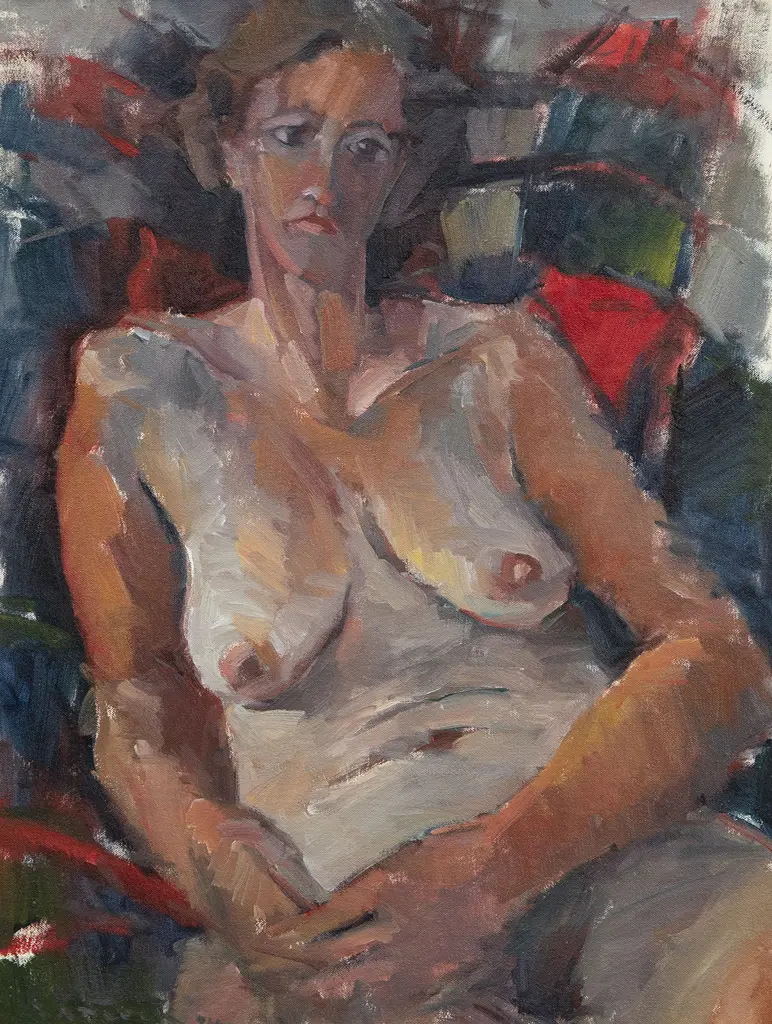 John Badcock (b 1952) - Portrait of Claire Image 1++