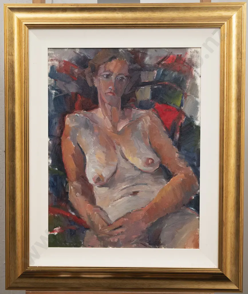 John Badcock (b 1952) - Portrait of Claire Image 1++