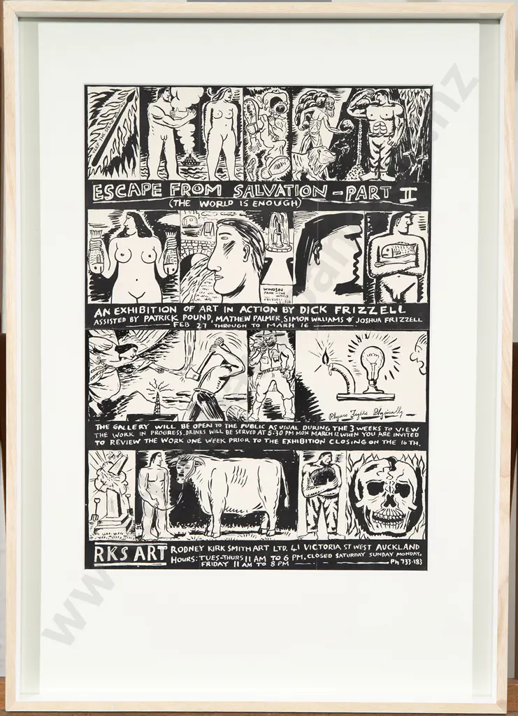 Dick Frizzell  - Escape From Salvation Image 1++